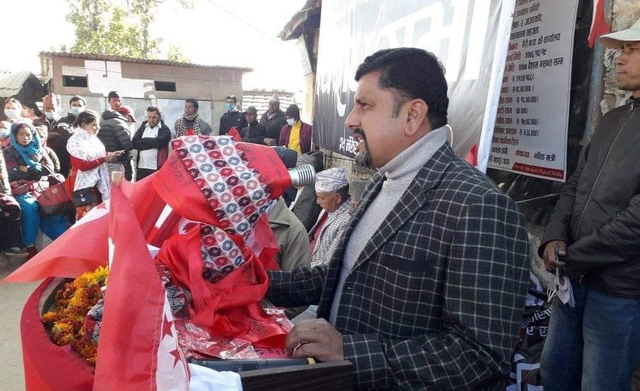 सहिद पुत्र आचार्य काँग्रेस सभापतिको बलियो उम्मेदवार