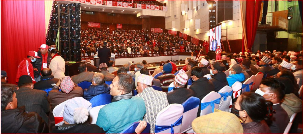 वामपन्थी र लोकतन्त्रवादीबीच संयुक्त मोर्चा बनाउने प्रचण्डको राजनीतिक प्रतिवेदनमा प्रस्ताव