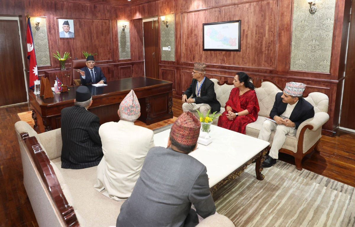 प्रधानमन्त्री भन्छन्—  मानव अधिकार आयोगको स्तर ‘ए’ श्रेणीमै कायम राख्नका पहल गर्छु